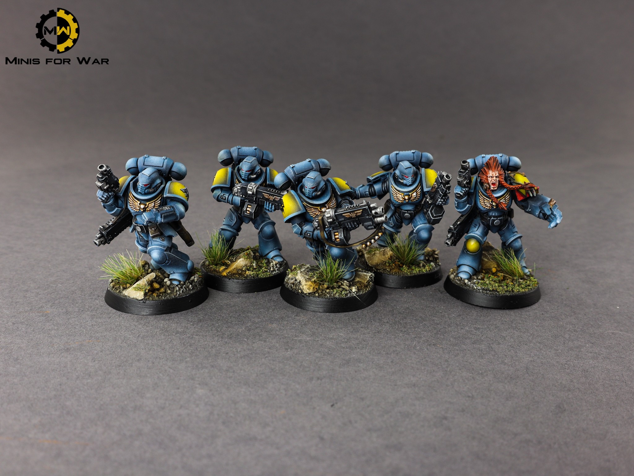 40k Space Wolves Minis For War Painting Studio