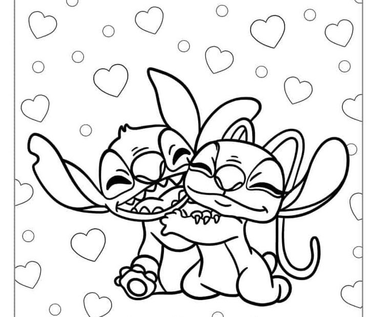 42 Lilo Stitch Coloring Pages Free PDF Printables Stitch Coloring