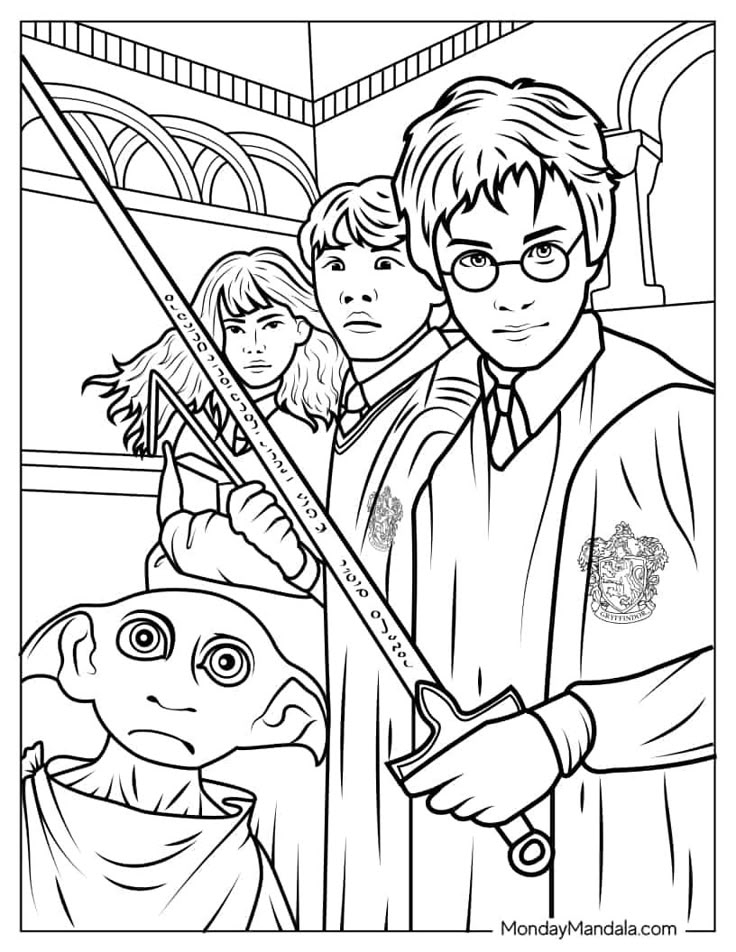 44 Harry Potter Coloring Pages Free PDF Printables Harry Potter 44 Harry Potter Coloring Pages Free PDF Printables Harry Potter