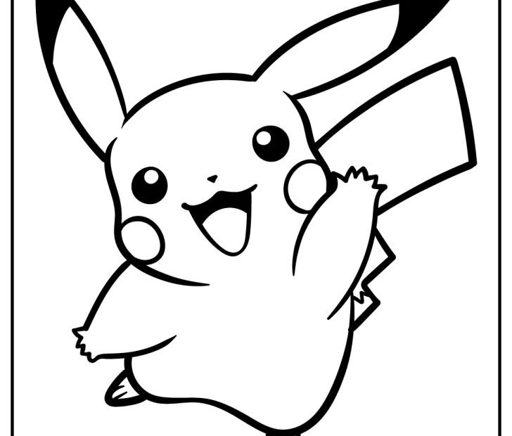 45 Pikachu Coloring Pages 100 Free Printables To Download