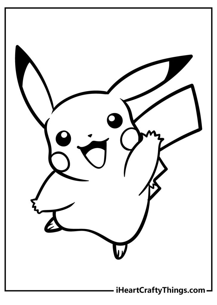 45 Pikachu Coloring Pages 100 Free Printables To Download 45 Pikachu Coloring Pages 100 Free Printables To Download