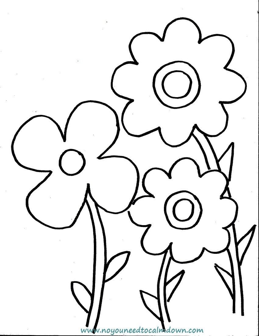 47 Free Printable Coloring Pages Spring Flowers Free Wallpaper