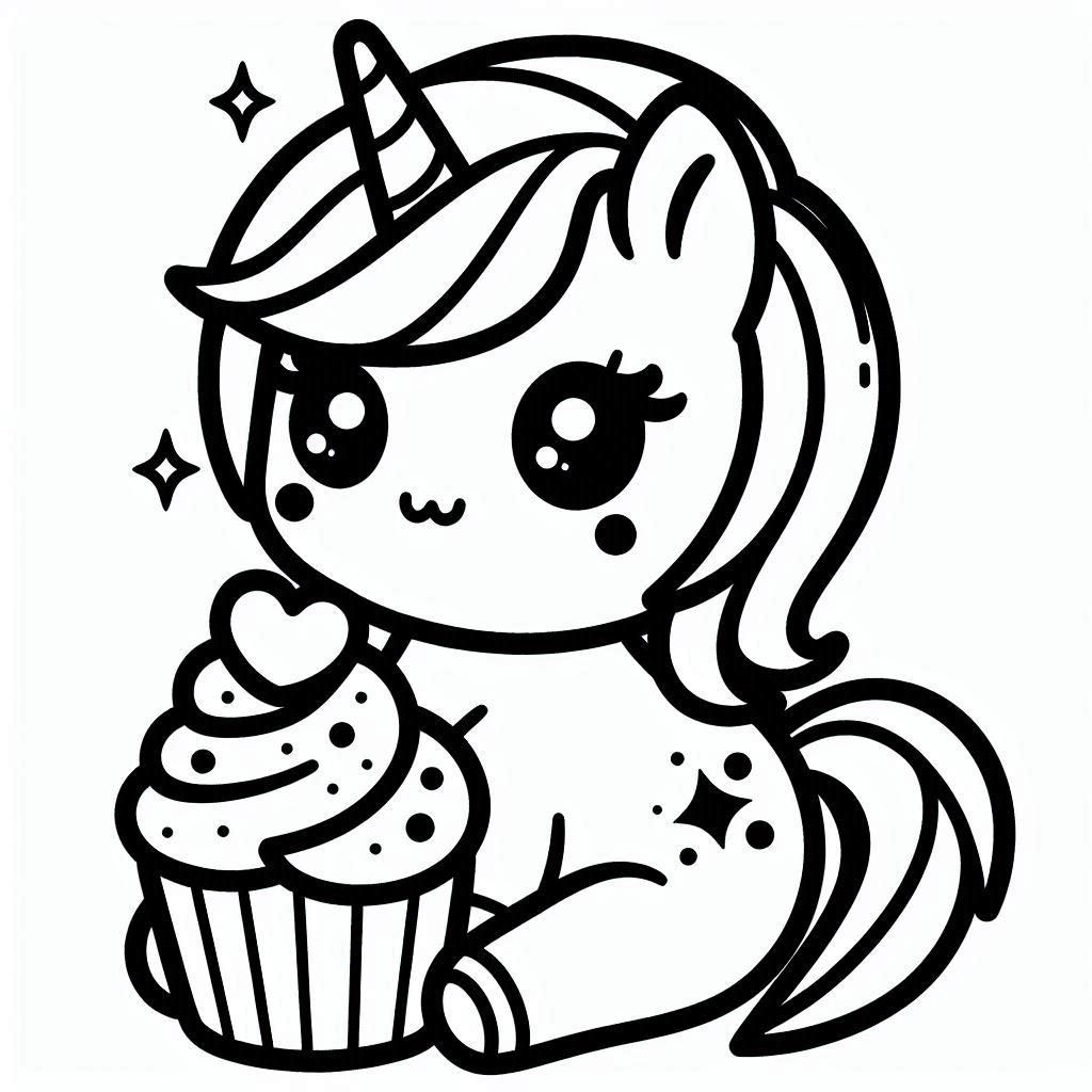 50 Cute Kawaii Unicorn Drawings Printable Coloring Pages For Kids And 50 Cute Kawaii Unicorn Drawings Printable Coloring Pages For Kids And