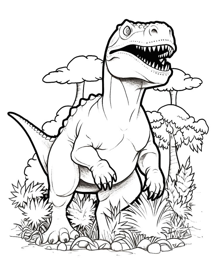 50 Dinosaur Coloring Pages Free Printable Sheets Dinosaur Coloring 50 Dinosaur Coloring Pages Free Printable Sheets Dinosaur Coloring