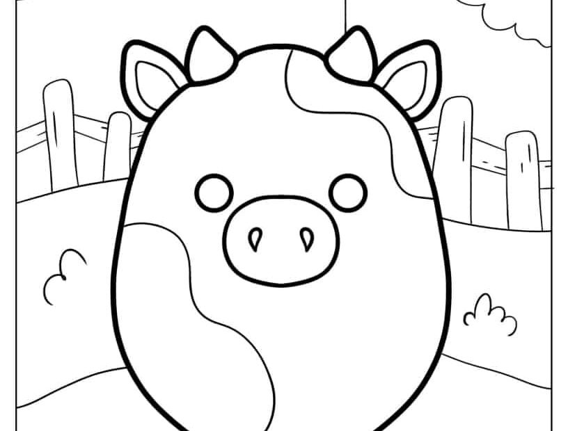 50 Squishmallow Coloring Pages Free PDF Printables Coloring Pages
