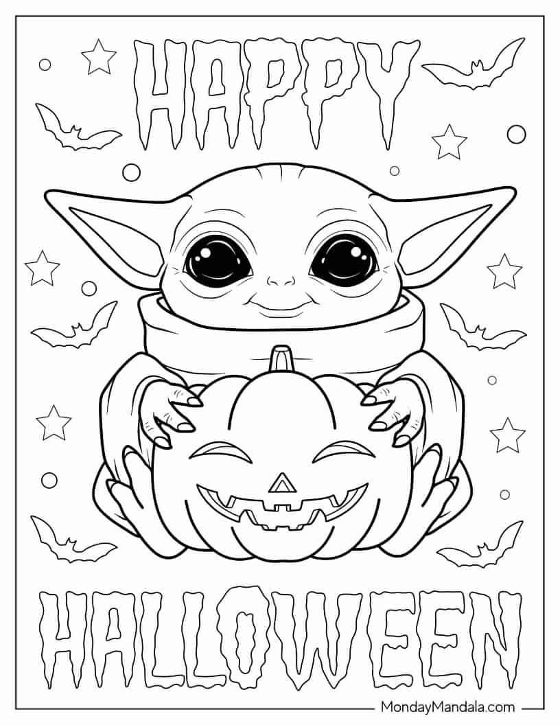 500 Halloween Coloring Pages Free Pdf Printables Artofit