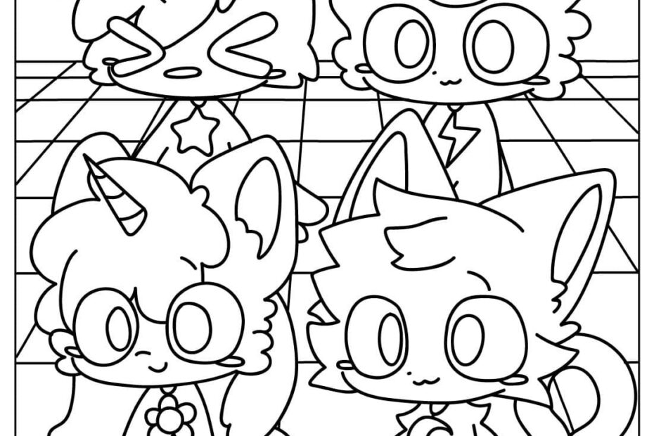 61 Free Printable Smiling Critters Coloring Pages In 2024 Fnaf