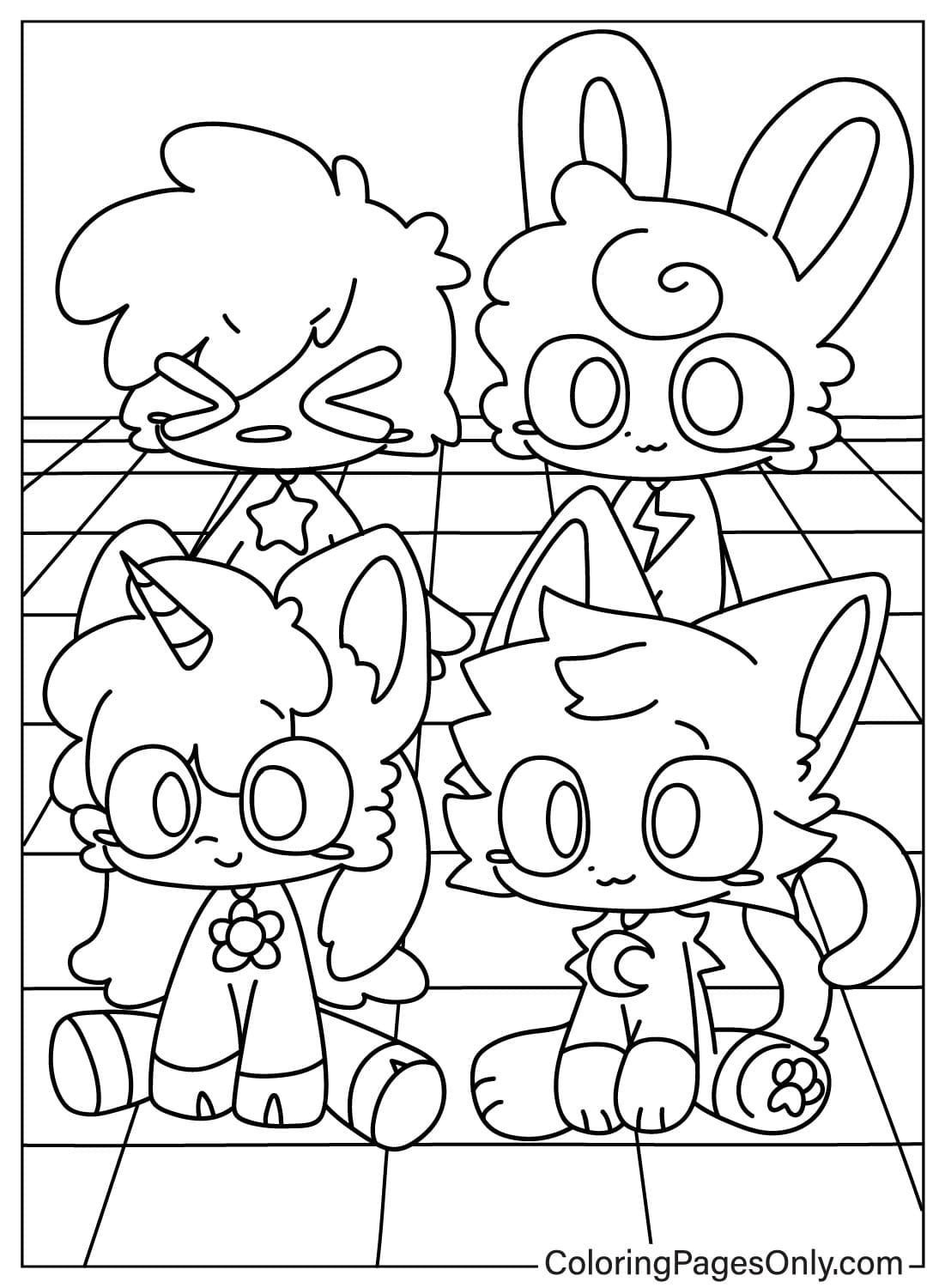61 Free Printable Smiling Critters Coloring Pages In 2024 Fnaf 