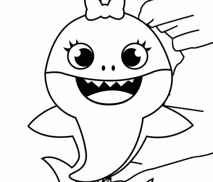 63 Baby Shark Coloring Pages ColoringPagesOnly
