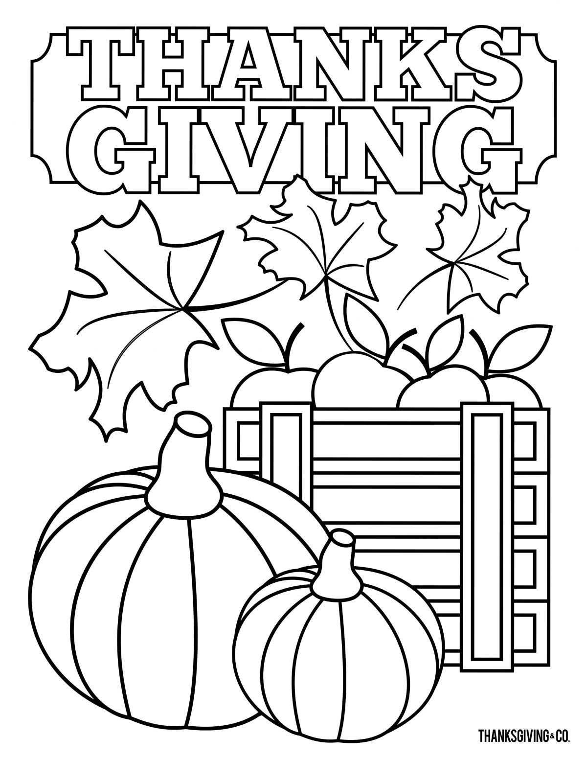 7 Thanksgiving Coloring Pages To Print 7 Thanksgiving Coloring Pages To Print