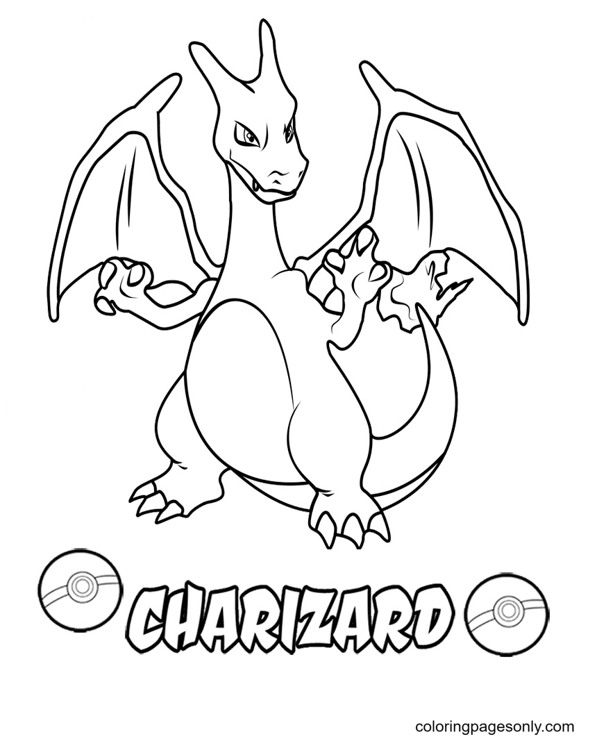 72 Free Printable Charizard Coloring Pages 72 Free Printable Charizard Coloring Pages