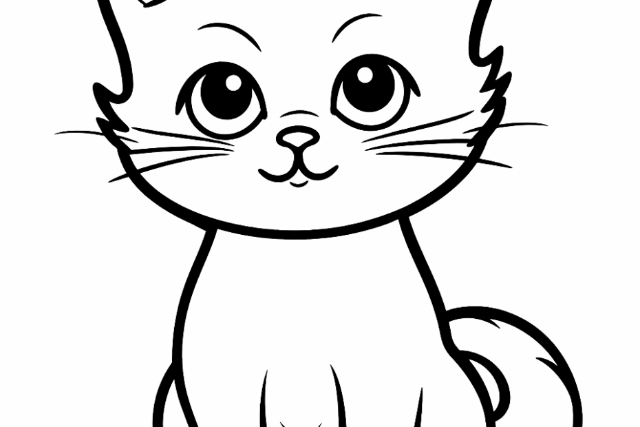 75 Cat Coloring Pages Free Printable Sheets Cat Coloring Page