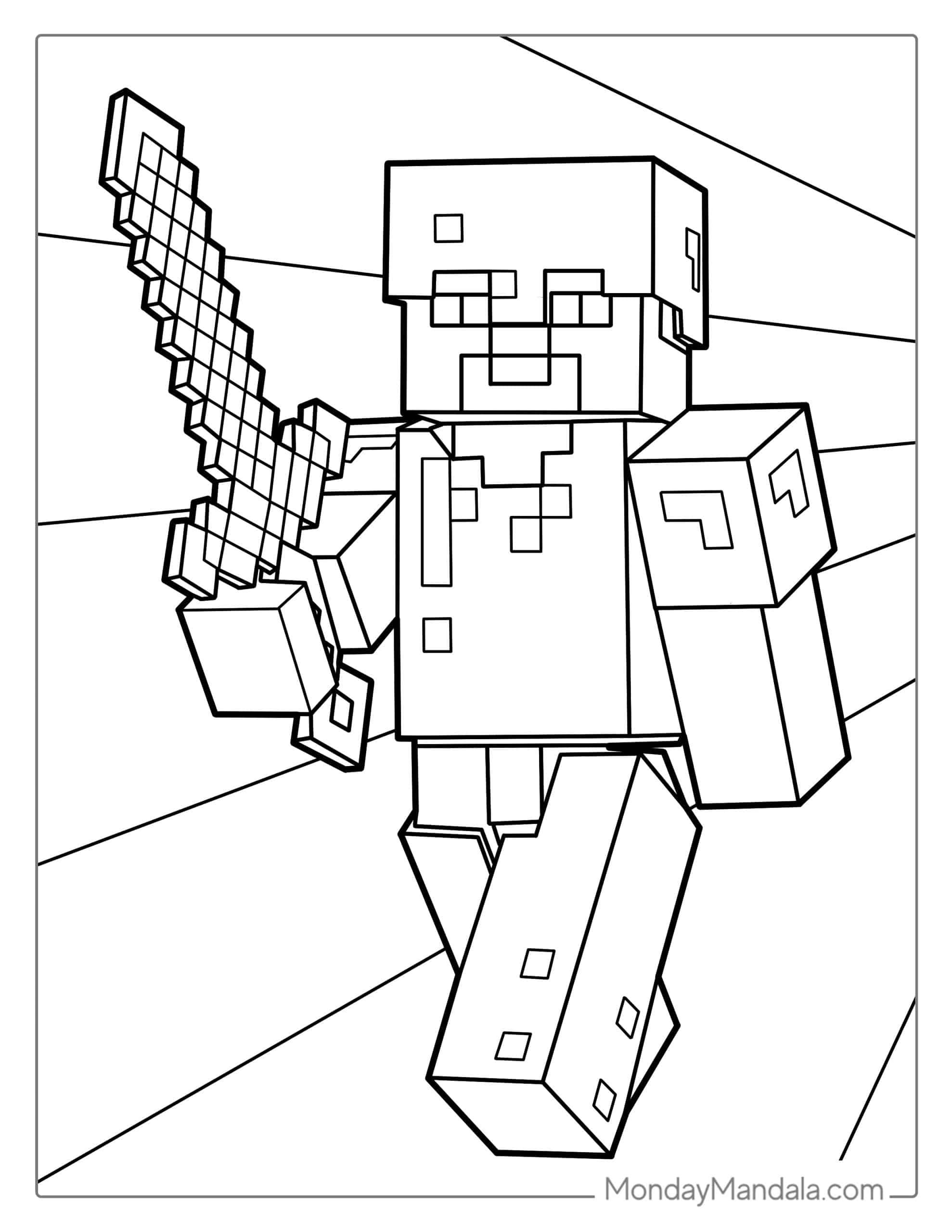 80 Minecraft Coloring Pages Free PDF Printables Minecraft 80 Minecraft Coloring Pages Free PDF Printables Minecraft