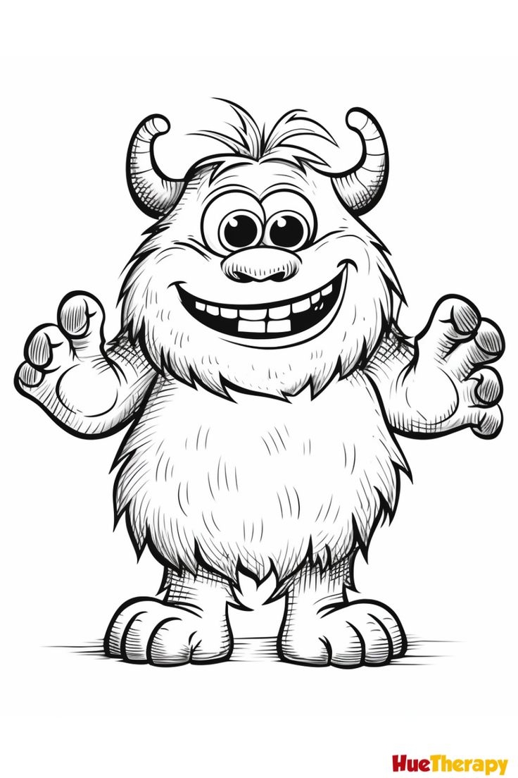 9 Free Printable Monster Coloring Pages For Kids Monster Coloring 9 Free Printable Monster Coloring Pages For Kids Monster Coloring