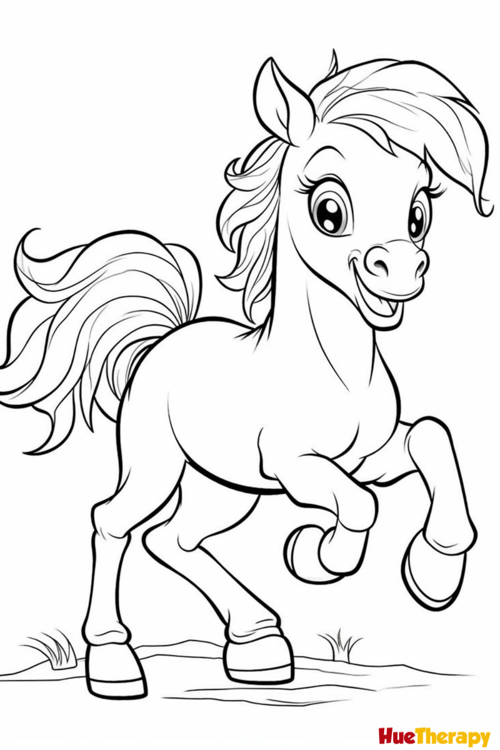 9 Free Printable Pony Coloring Pages For Kids Horse Coloring Pages 