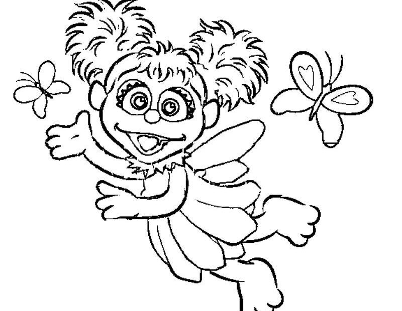 Abby Cadabby Coloring Page Coloring Home