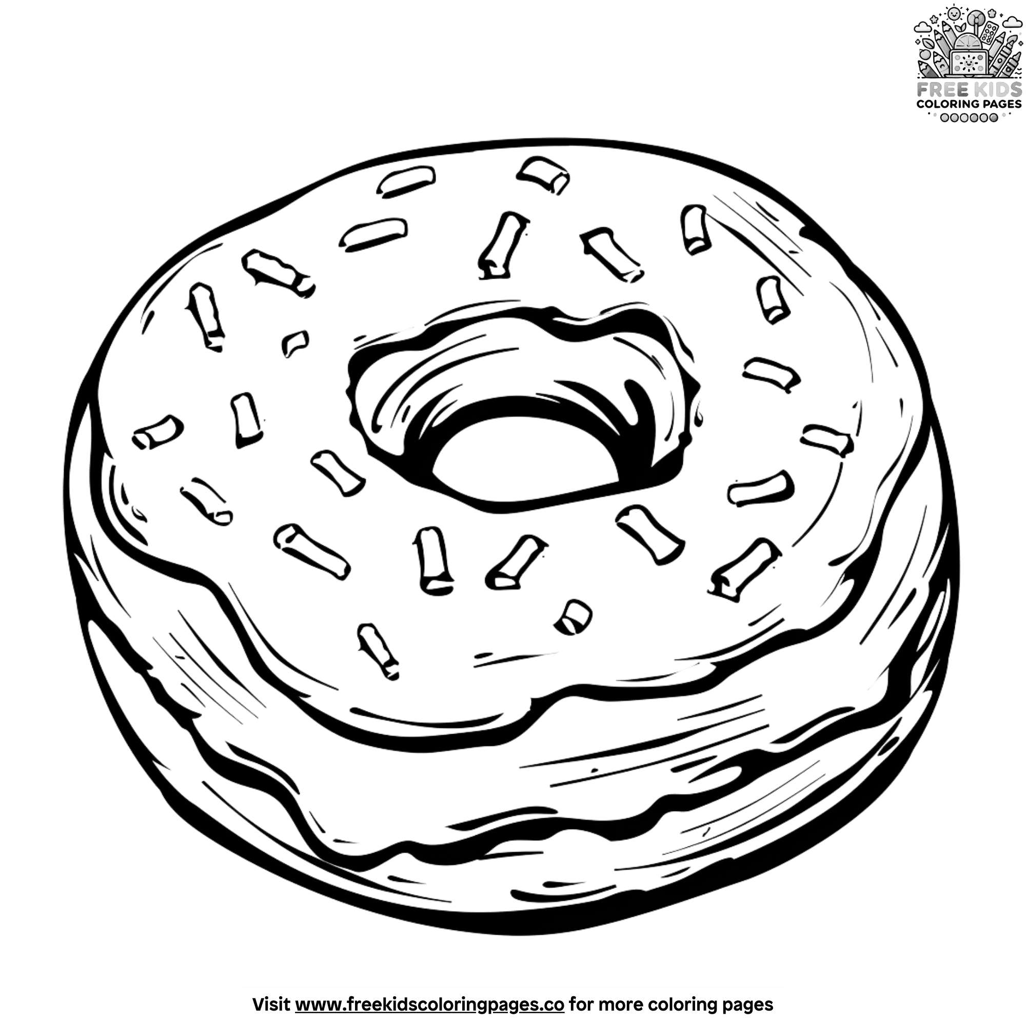 Adorable Cute Junk Food Coloring Pages Adorable Cute Junk Food Coloring Pages