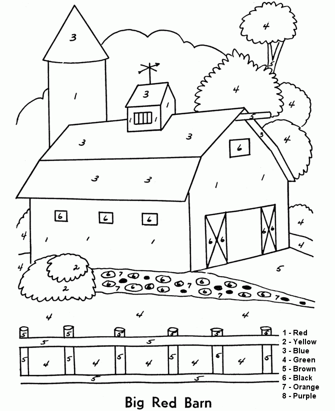 free color by numbers online for adults