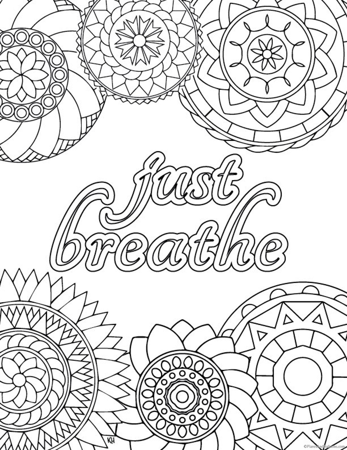 Adult Coloring Pages Etsy
