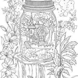 Adult Coloring Pages Etsy