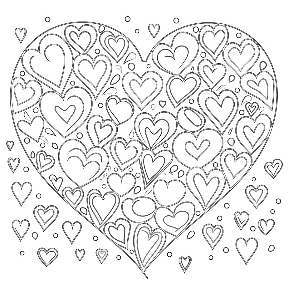 Adult Coloring Pages Hearts Coloring Pages Mimi Panda Adult Coloring Pages Hearts Coloring Pages Mimi Panda
