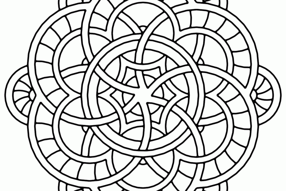 Adult Coloring Pages Mandalas Coloring Home