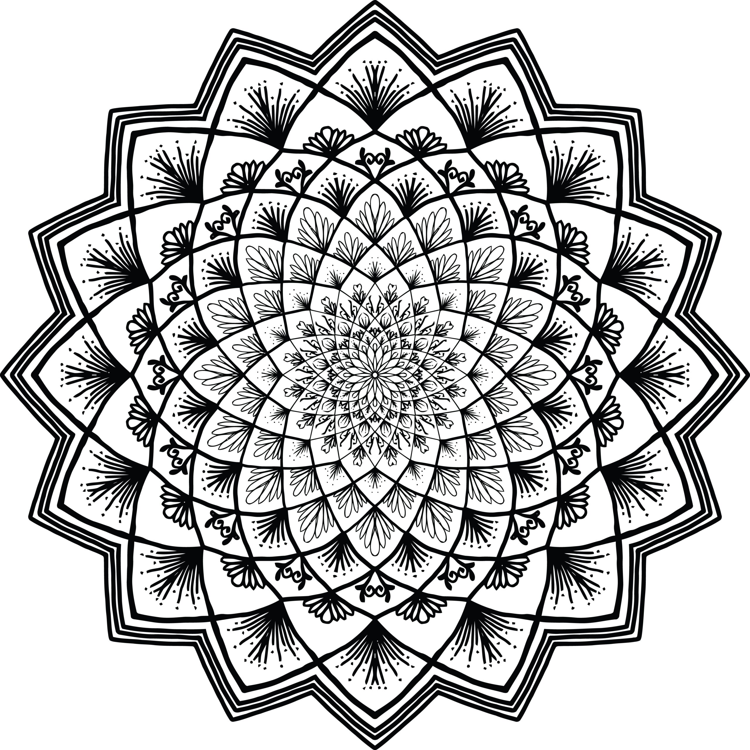 Adult Coloring Pages Printable Mandala Digmine Adult Coloring Pages Printable Mandala Digmine