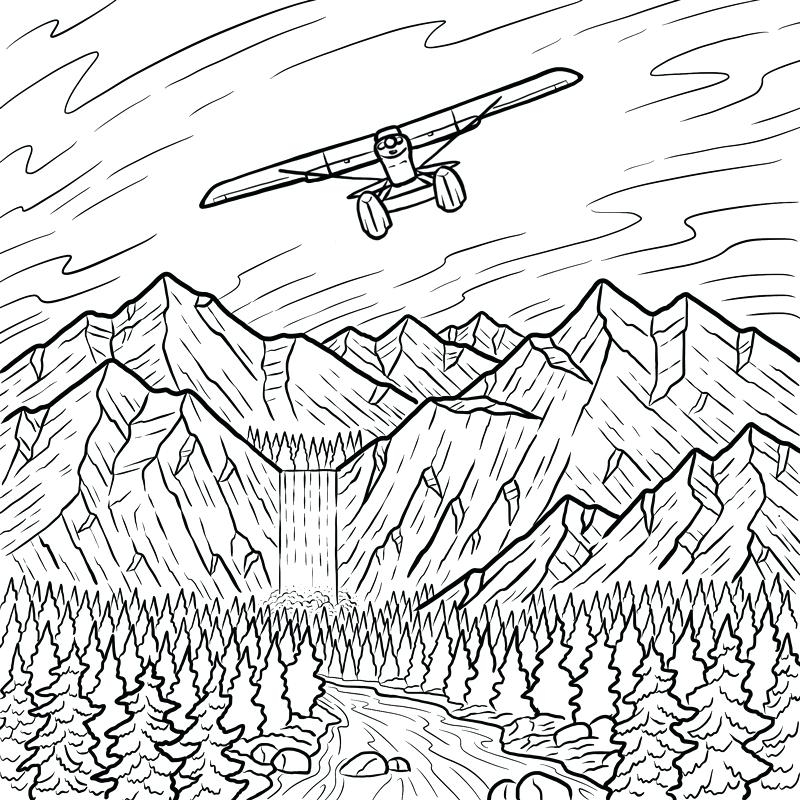 Adult Coloring Pages Waterfalls Coloring Pages Adult Coloring Pages Waterfalls Coloring Pages