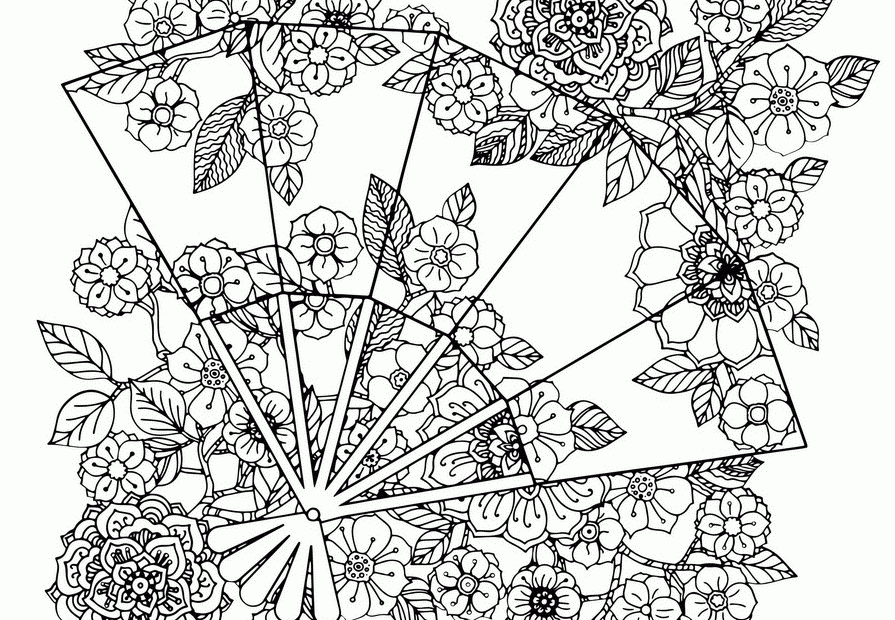 Adult Colouring Pages Of Flowers COLORING PAGES PRINTABLE COM