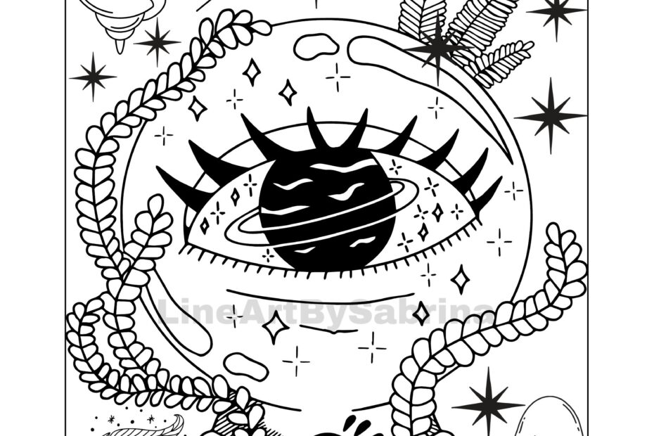 Aesthetic Coloring Pages Coloring Home