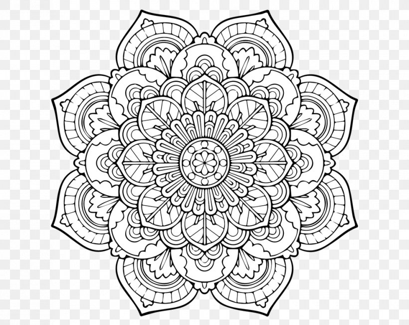 Aesthetic Mandala Coloring Pages Coloring And Drawing