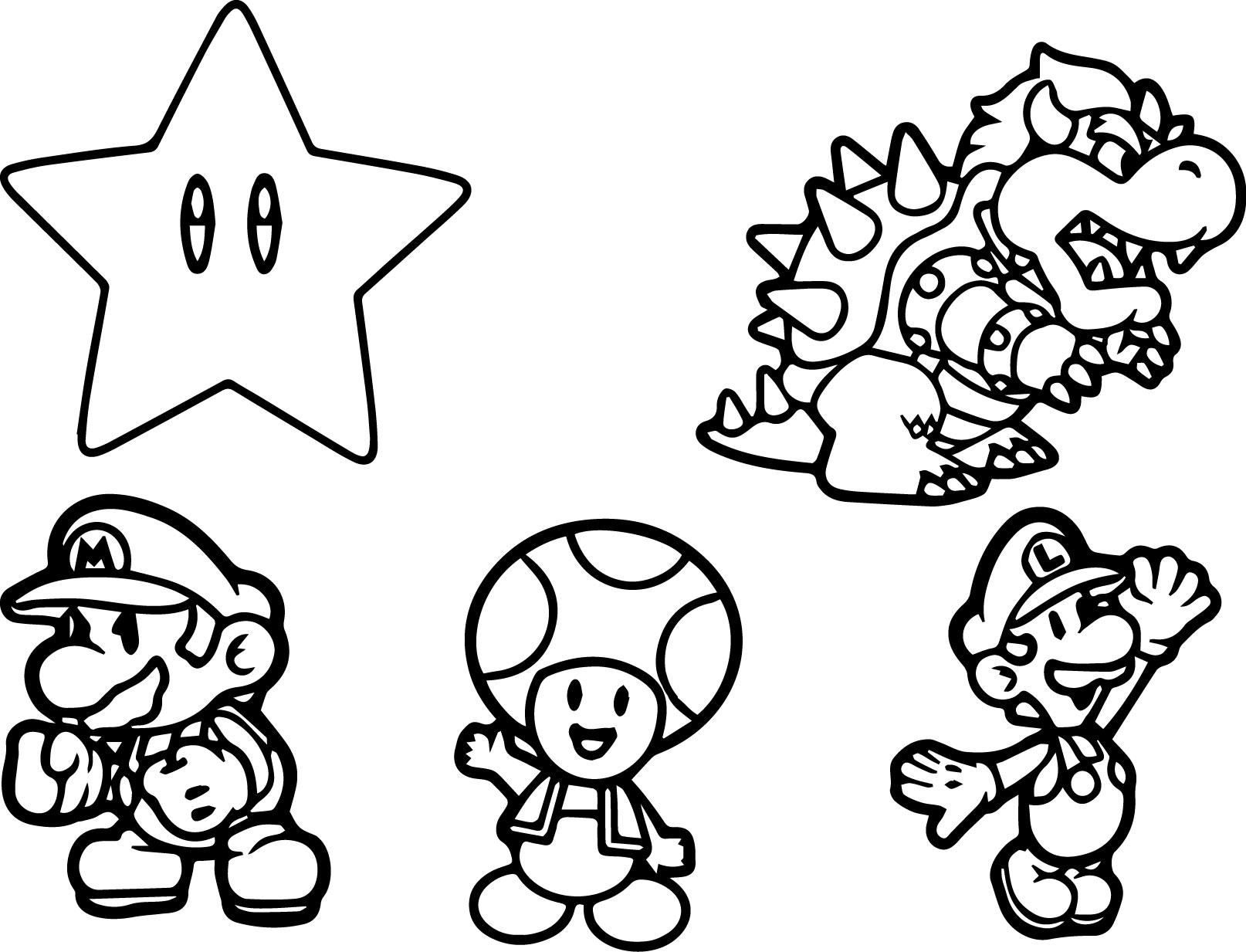 All Mario Character Coloring Pages Coloring Home All Mario Character Coloring Pages Coloring Home