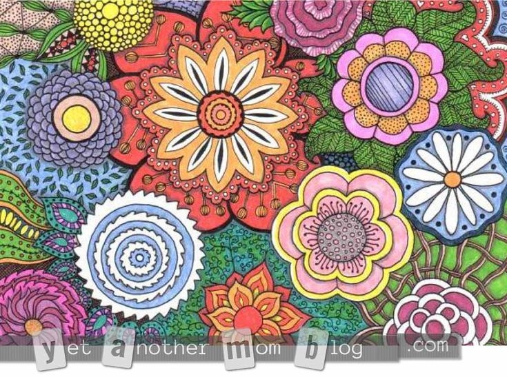 adult coloring pages already colored