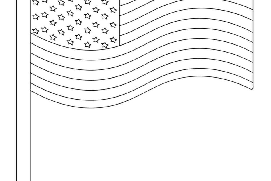 American Flag Coloring Pages Skip To My Lou