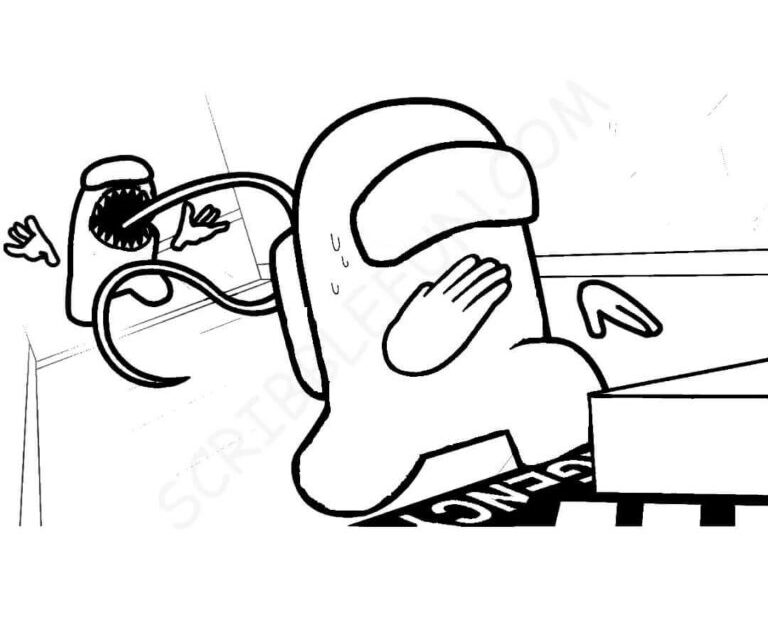 Among Us Colouring Pages Printable Vrogue co