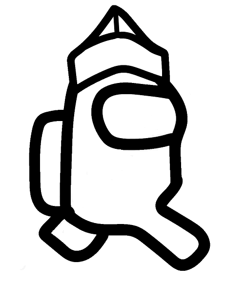 Among Us Crewmate Coloring Page Free Printable Coloring Pages