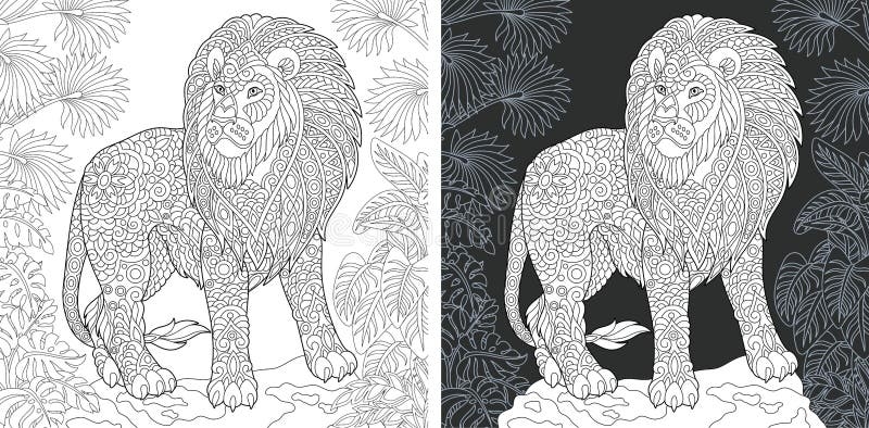 lion sketch for colouring lion sketch for colouring