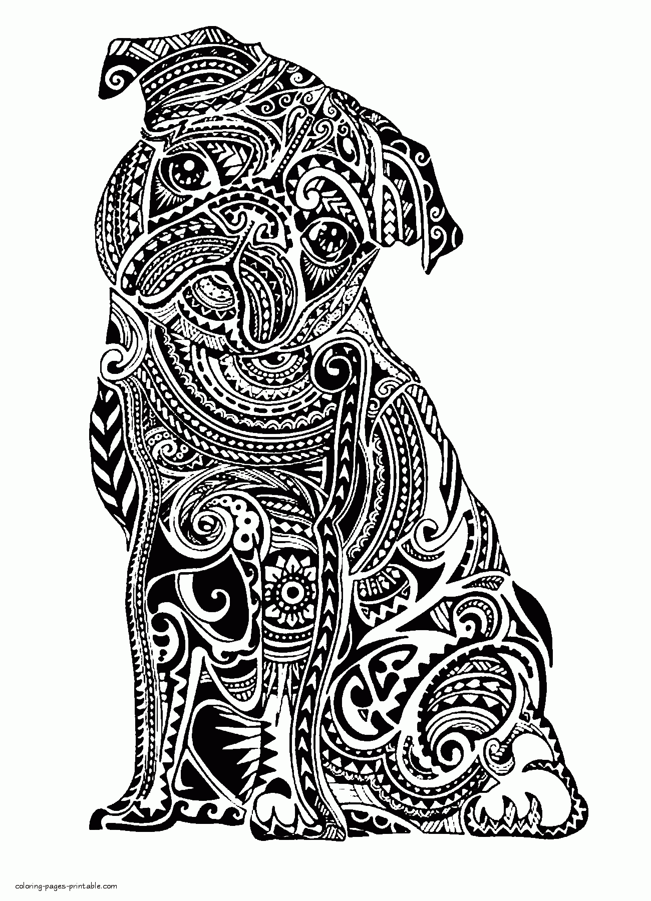 printable animal coloring pictures
