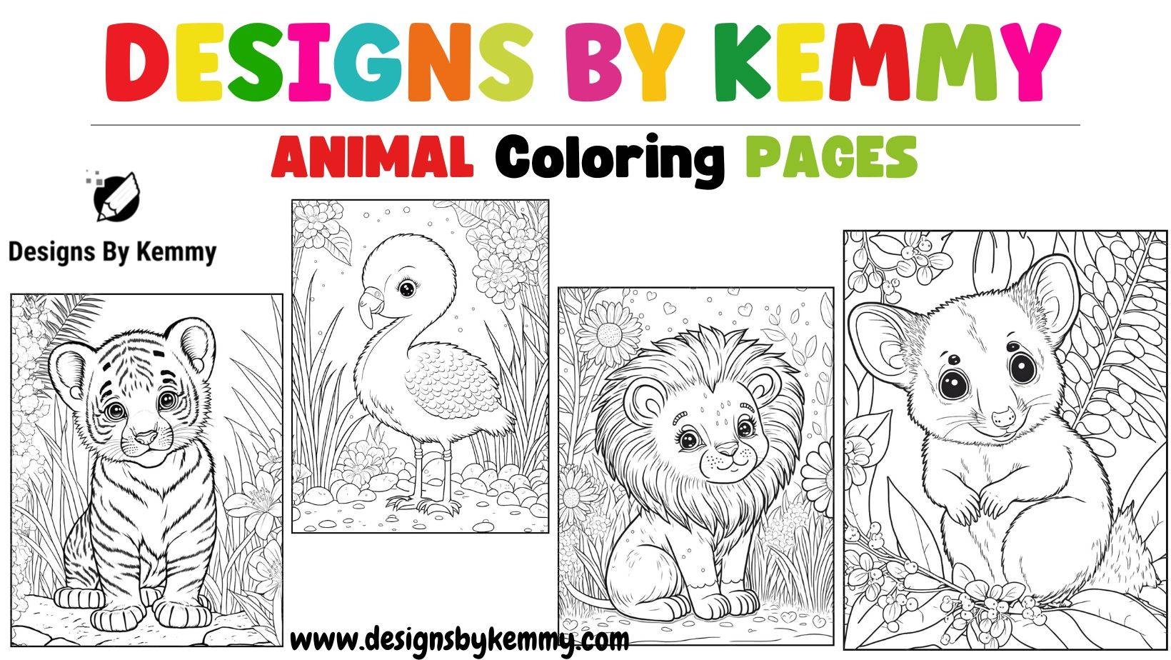 Animal Coloring Pages Printable Pdf