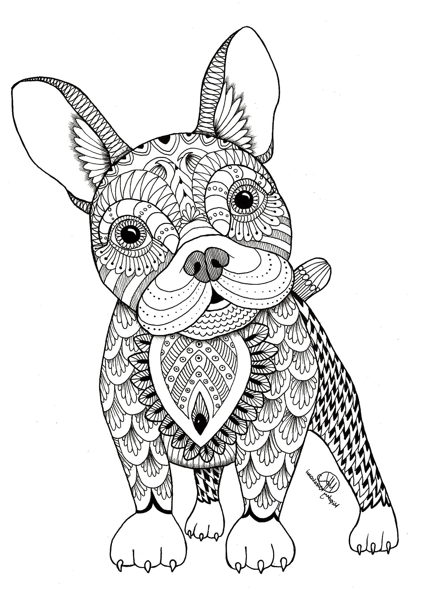 Animal Mandala Coloring Pages Printable Pdf Coloringfolder