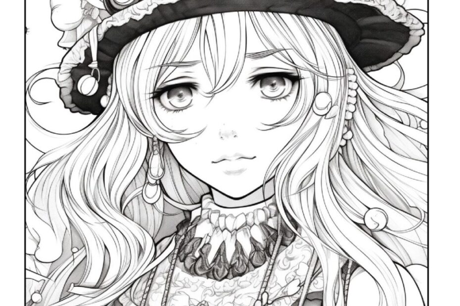 Anime Coloring Pages For Kids Adults World Of Printables