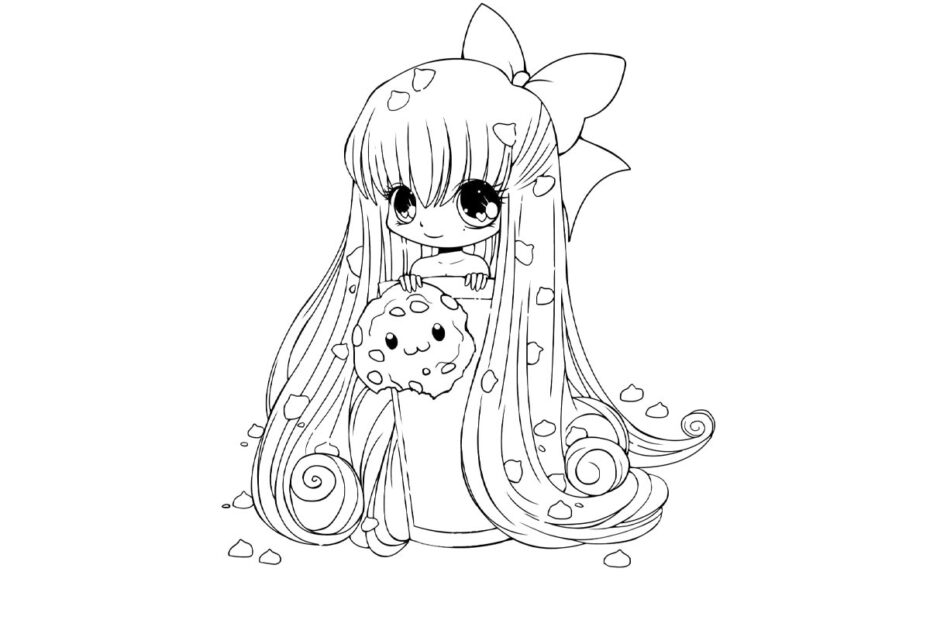 Anime Girl Coloring Pages