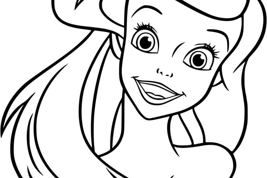 Ariel Coloring Pages Free Printable