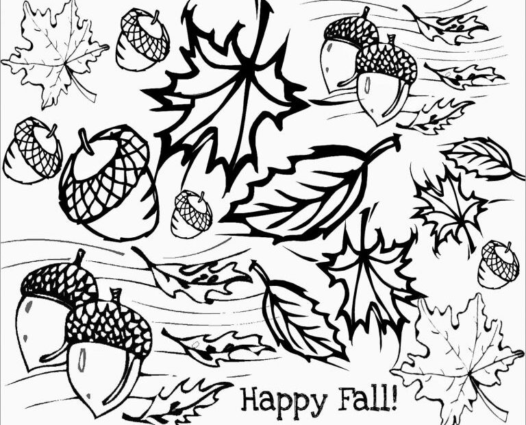 Autumn Mandala Coloring Page ColoringBay