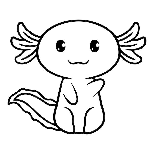 Axolotl Coloring Pages For Kids Vetor Premium Vetor Premium Cute Axolotl Coloring Pages For Kids Vetor Premium Vetor Premium Cute