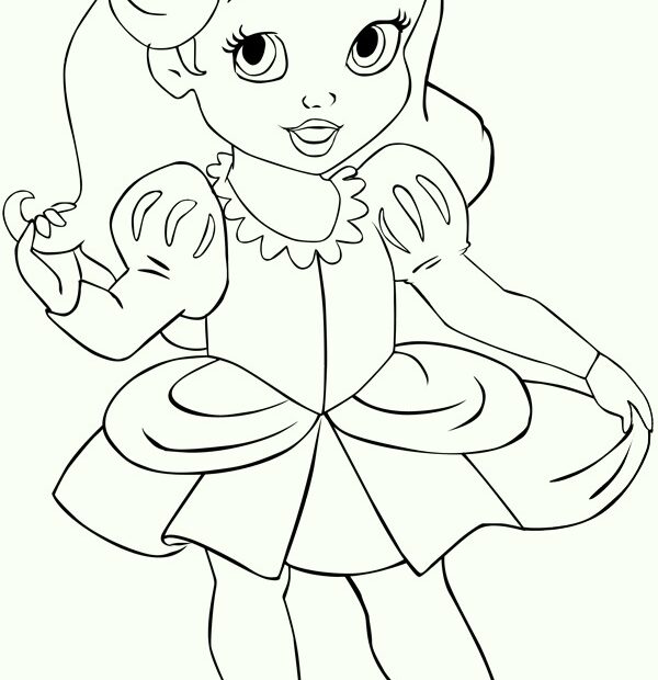 Baby Ariel The Little Mermaid Coloring Pages Coloring Pages