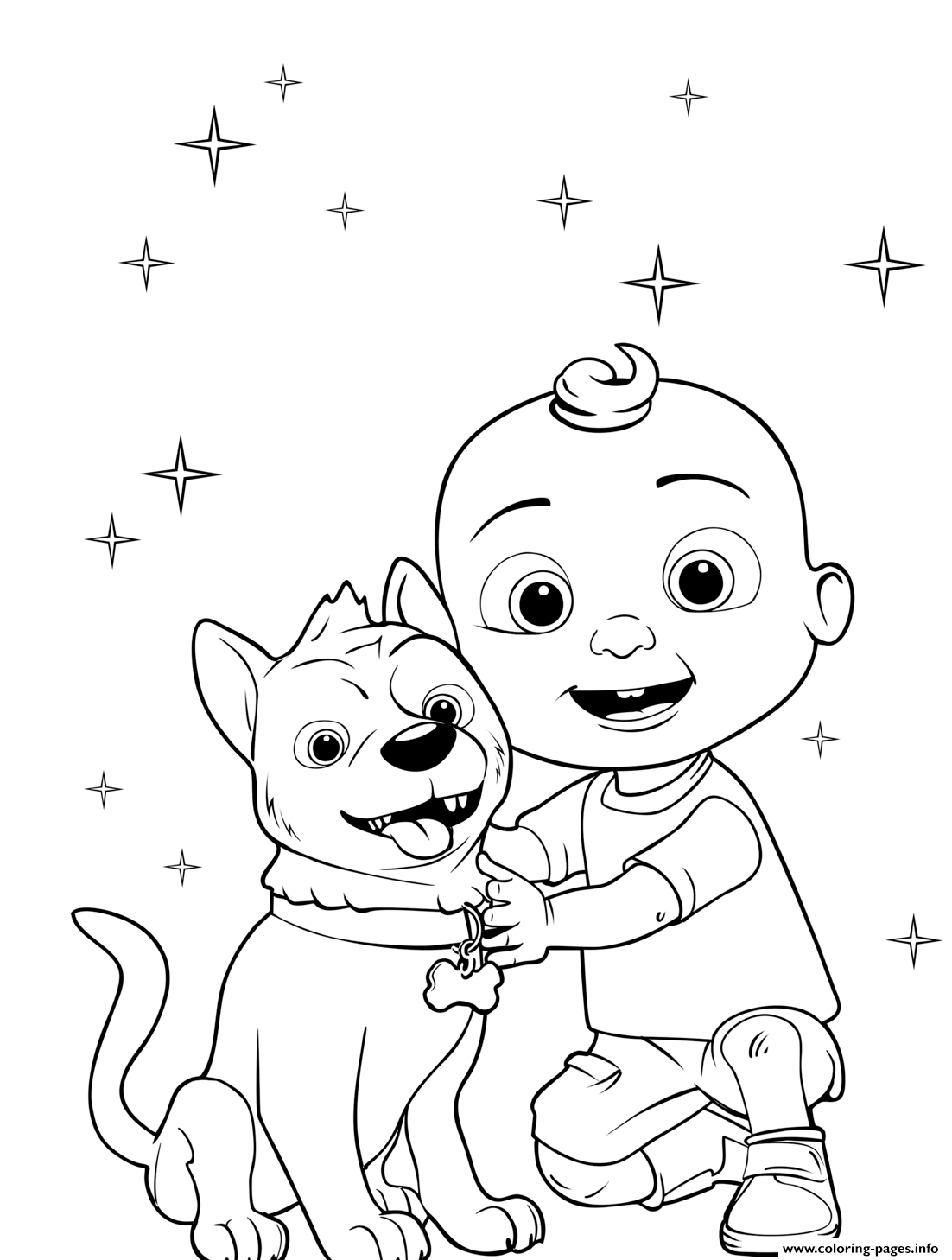 printable Cocomelon coloring sheets printable Cocomelon coloring sheets