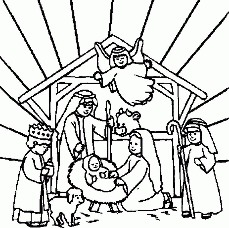 Baby Jesus Manger Coloring Page Coloring Home Baby Jesus Manger Coloring Page Coloring Home
