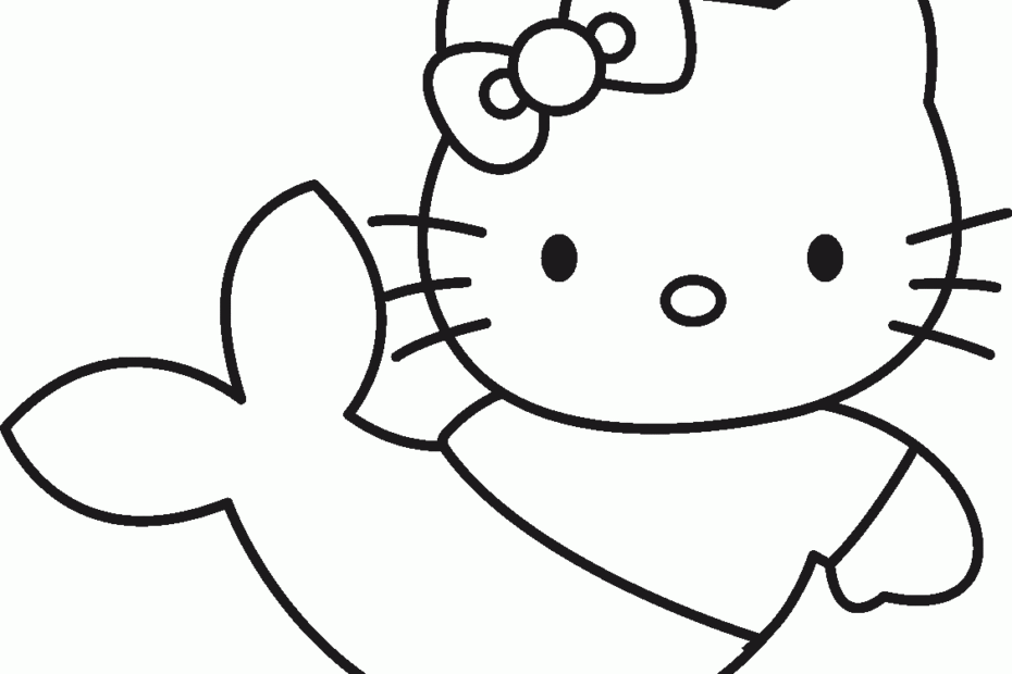 Baby Mermaid Coloring Pages Coloring Home