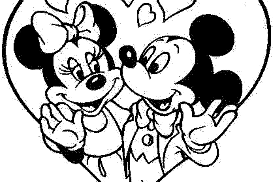 Baby Minnie Mouse Coloring Pages Printable Kids Colouring Pages